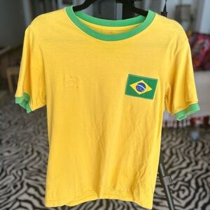 ADIDAS ORIGINALS BRAZIL WORLD CUP 1970 FOOTBALL SHIRT PELE' #10